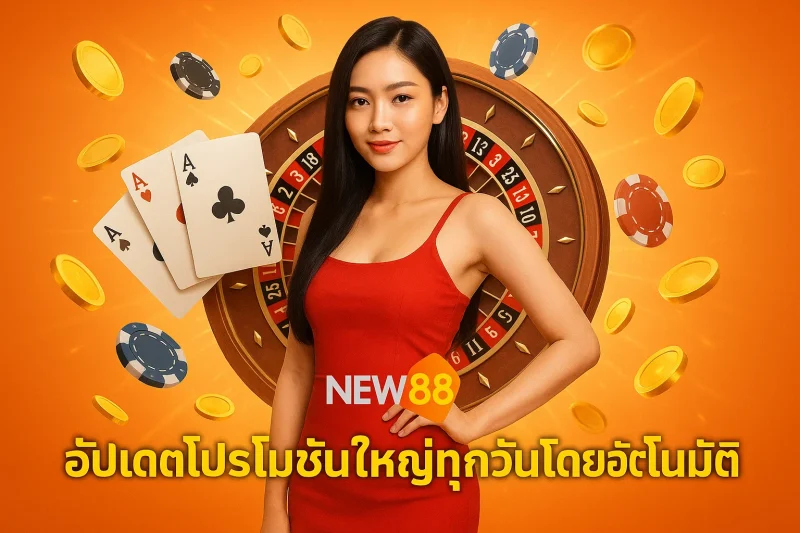 New88 อัปเดตโปรโมชันใหญ่ทุกวันโดยอัตโนมัติ