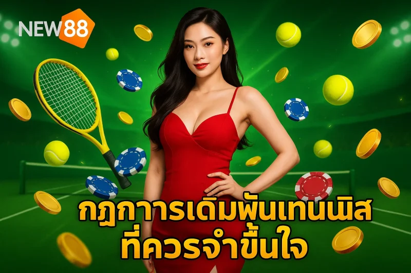 กฎการเดิมพันเทนนิสที่ควรจำขึ้นใจ