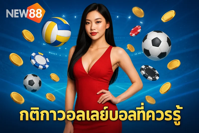 กติกาวอลเลย์บอลที่ควรรู้