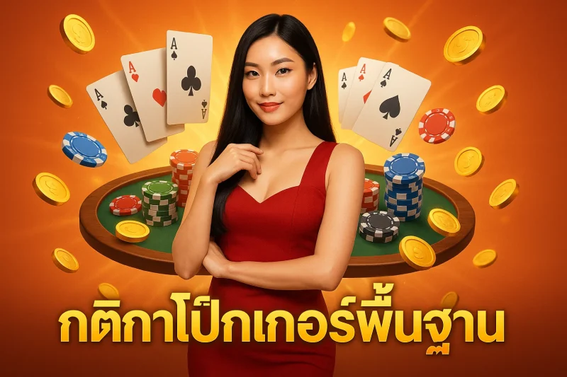 กติกาโป๊กเกอร์พื้นฐาน