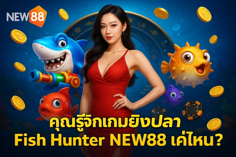 คุณรู้จักเกมยิงปลา Fish Hunter NEW88 แค่ไหน?