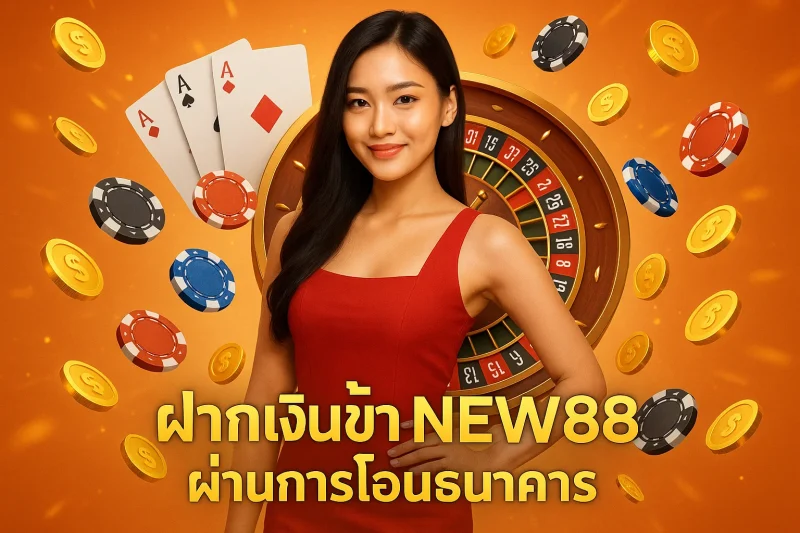 ฝากเงินเข้า NEW88 ผ่านการโอนธนาคาร