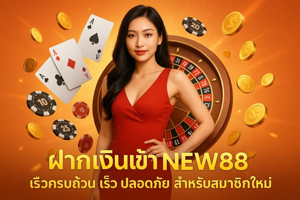 ฝากเงินเข้า NEW88 — คู่มือครบถ้วน เร็ว ปลอดภัย สำหรับสมาชิกใหม่