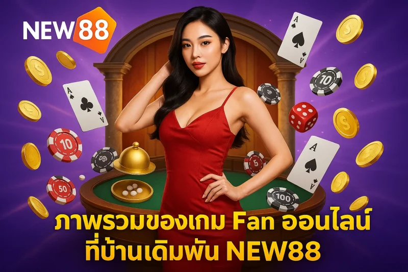 ภาพรวมของเกม Fan Tan ออนไลน์ที่บ้านเดิมพัน NEW88