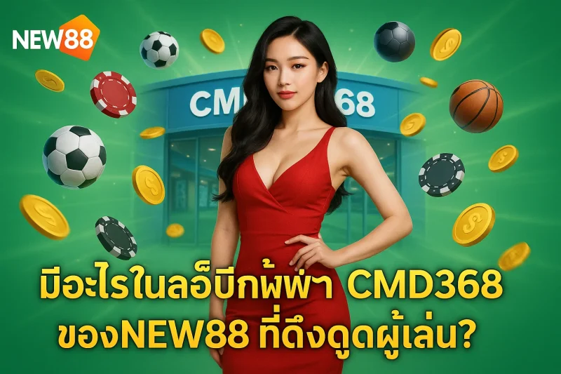 มีอะไรในล็อบบี้กีฬา CMD368 ของ NEW88 ที่ดึงดูดผู้เล่น?