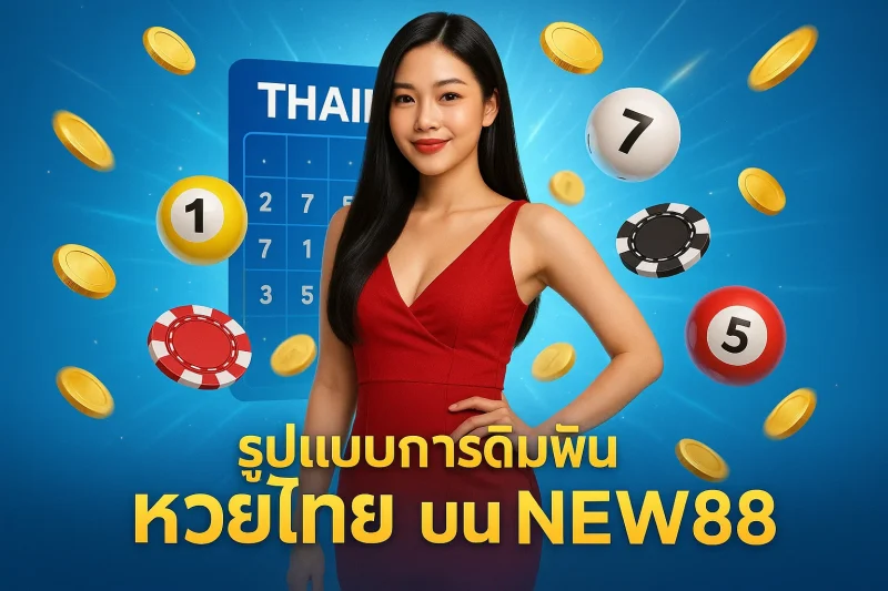 รูปแบบการเดิมพัน หวยไทย บน NEW88