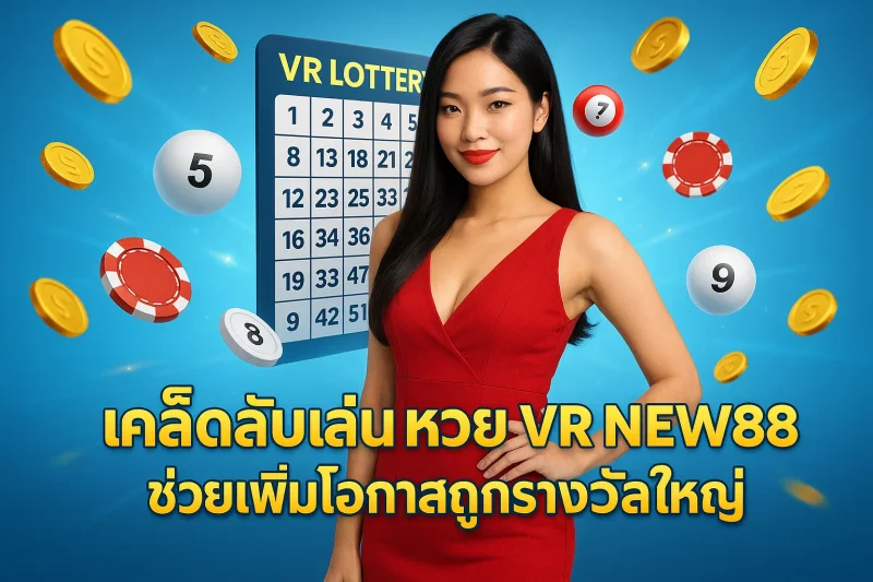 เคล็ดลับเล่น หวย VR NEW88 ช่วยเพิ่มโอกาสถูกรางวัลใหญ่