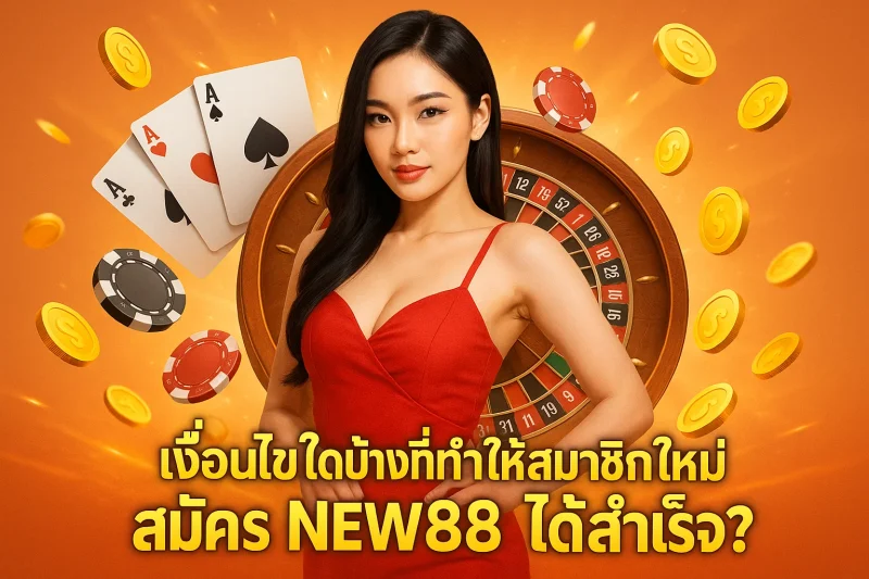 เงื่อนไขใดบ้างที่ทำให้สมาชิกใหม่สมัคร New88 ได้สำเร็จ?