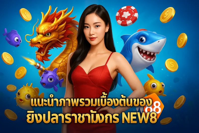 แนะนำภาพรวมเบื้องต้นของ ยิงปลาราชามังกร NEW88