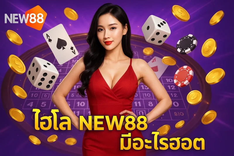 ไฮโล NEW88 มีอะไรฮอต